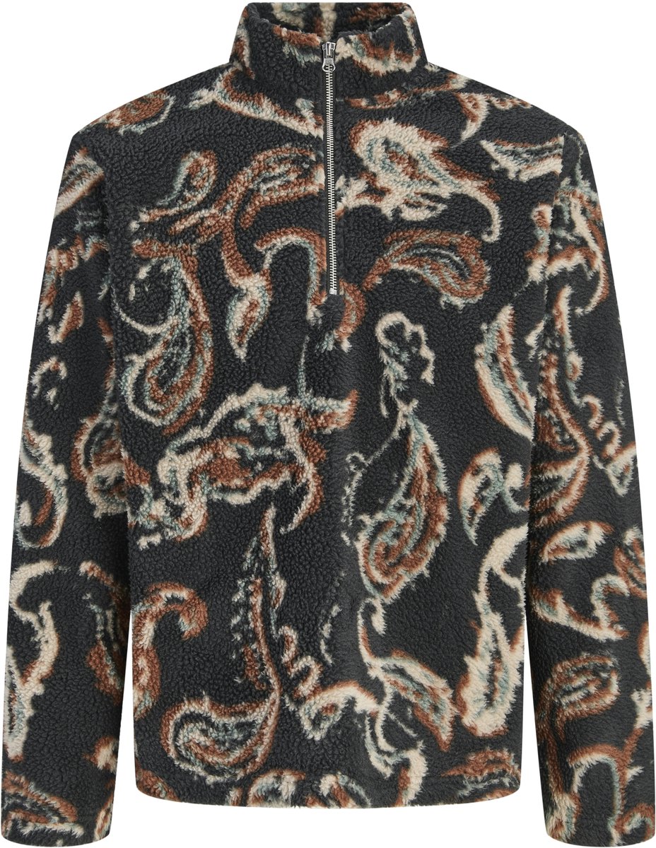 JACK&JONES - JORSALAMANCO TEDDY SWEAT HIGH NECK - Heren - Sweaters