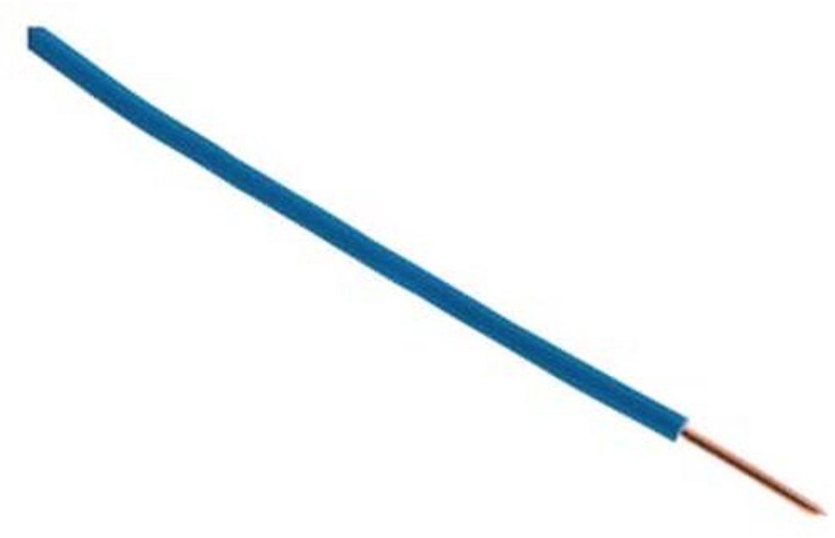 H07V-U 2.5mm² Elektrische Stroomkabel - Binneninstallaties - PVC Geïsoleerde Geleider - Spanning Tot 700V - 5m