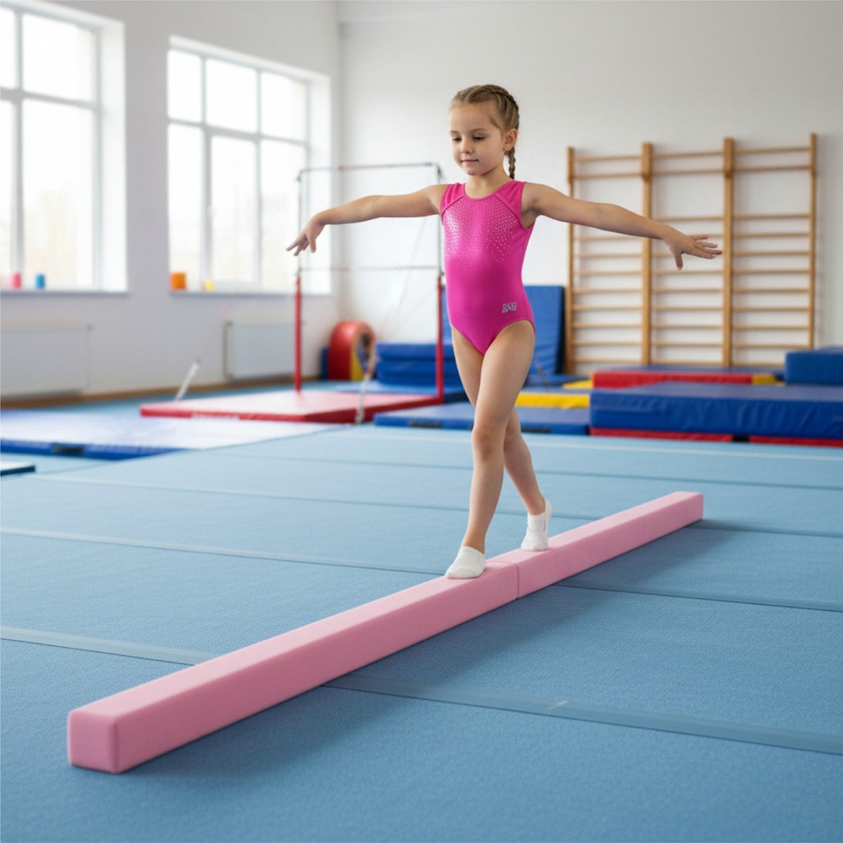 SportBob schwebebalken Kinder Schwebebalken klappbar Balken Gymnastik 180cm PU Leder schwebebalken für zuhause balancierbalken Balance Beam Training Beam für Kinder, Fitness/Training/Turnen SportBob schwebebalken Kinder Schwebebalken klappbar Balken Gymnastik 180cm PU Leder schwebebalken für zuhause balancierbalken Balance Beam Training Beam für Kinder, Fitness/Training/Turnen