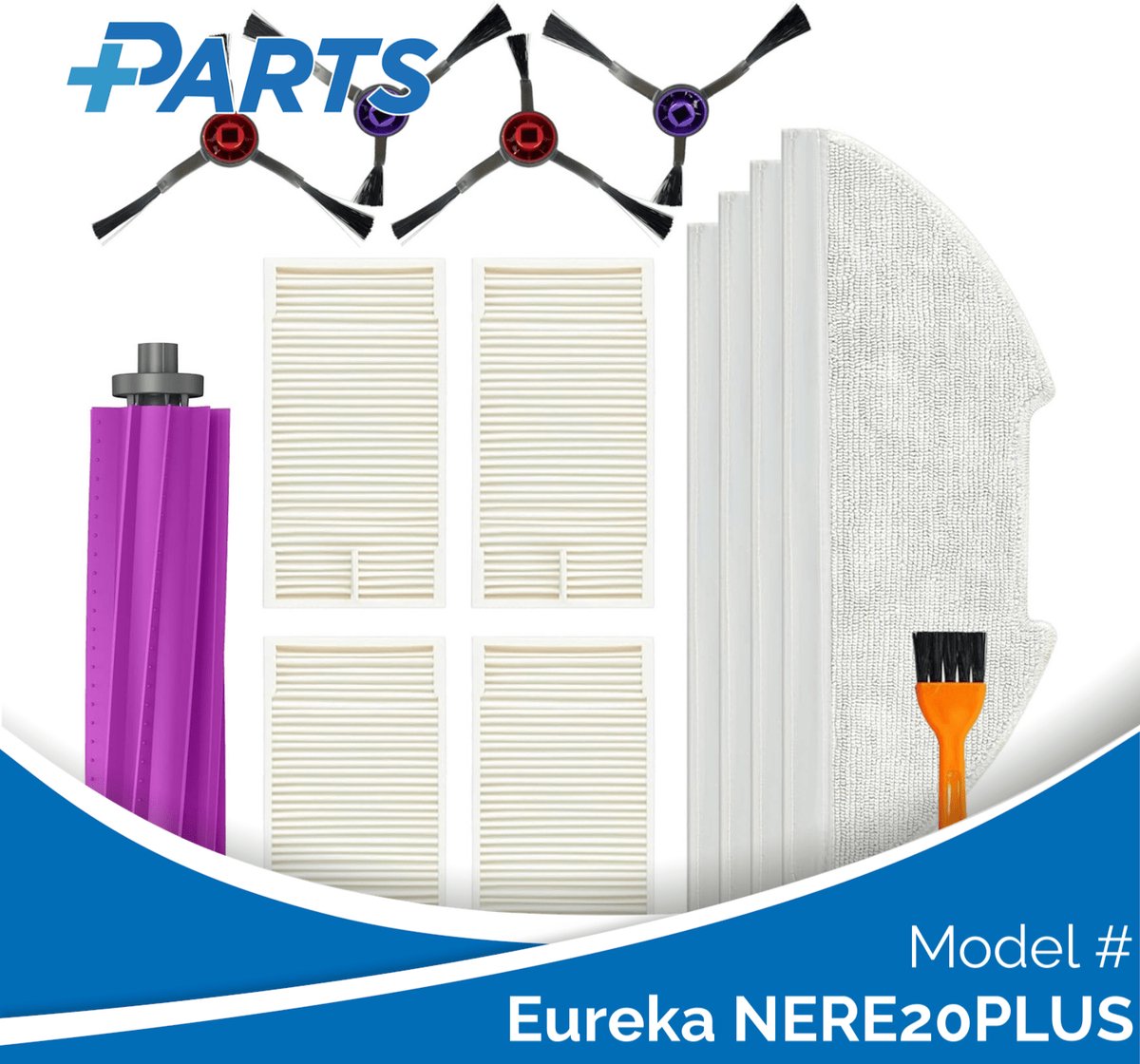 Eureka NERE20PLUS Onderhoudsset (Plus.Parts® alternatief voor R056)