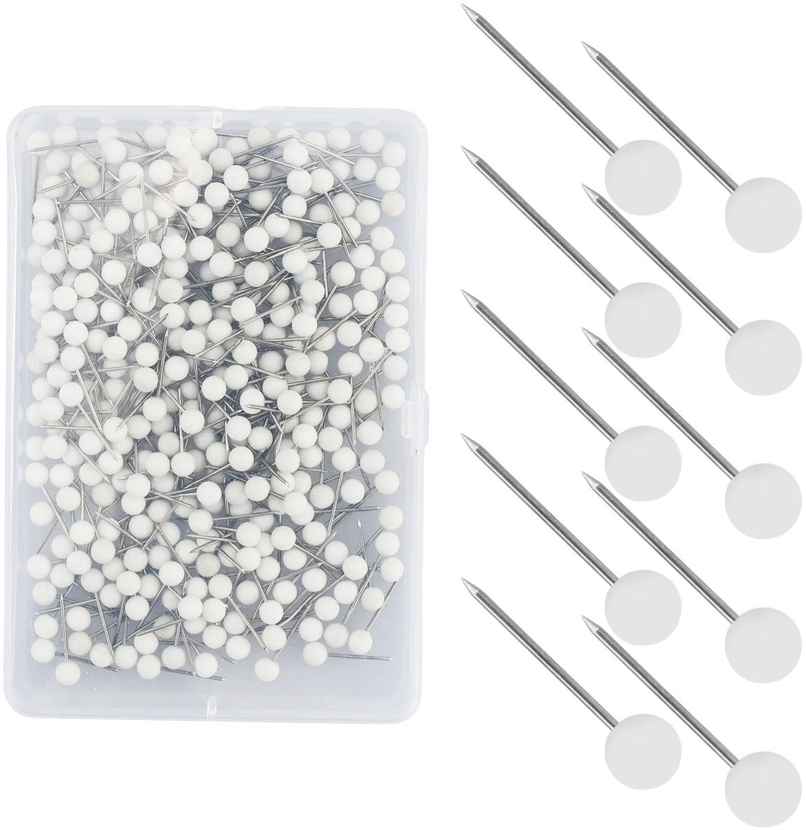 IMPERATORIS® Prikspelden - Ronde Kop-Spelden - Kaart Pushpins - Nagelspelden - Gekleurde Kop Punaises - Voor Doe-het-zelf Wandkaarten - Bulletin Board - Creatieve en Kleurrijke Prikspelden voor Hangtacks - 330 Stuks