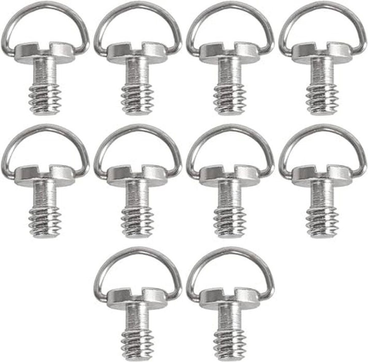 8 Stuks 1/4 Inch Camera Bevestigingsschroeven voor Statief en Monopod