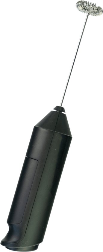 Cupplement Opschuimer Zwart - Handmatig - Melkklopper – Vaatwasserbestendig