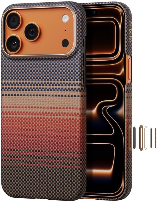 Pitaka Case voor iPhone 17 Pro Max - Ultra-Slim - MagSafe