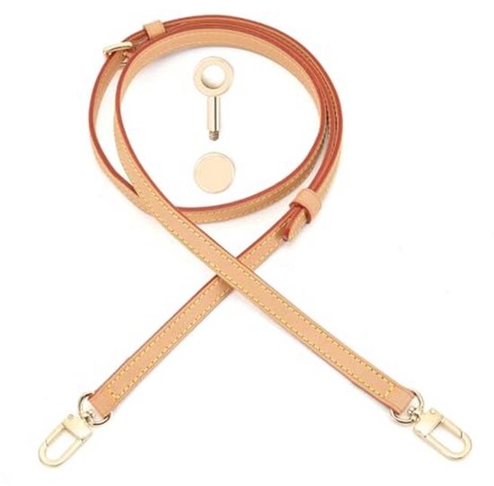 Schouderriem voor Longchamp mini-tas, dubbelzijdig leer