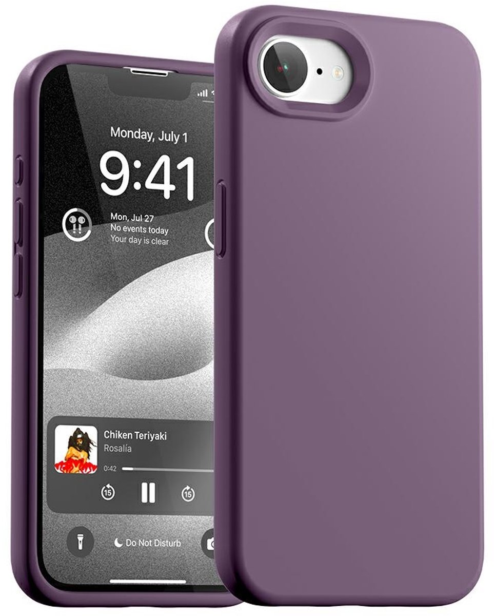 Mercury Siliconen Hoesje Voor Iphone 16E Beschermende Hoesje Zacht Flexibel