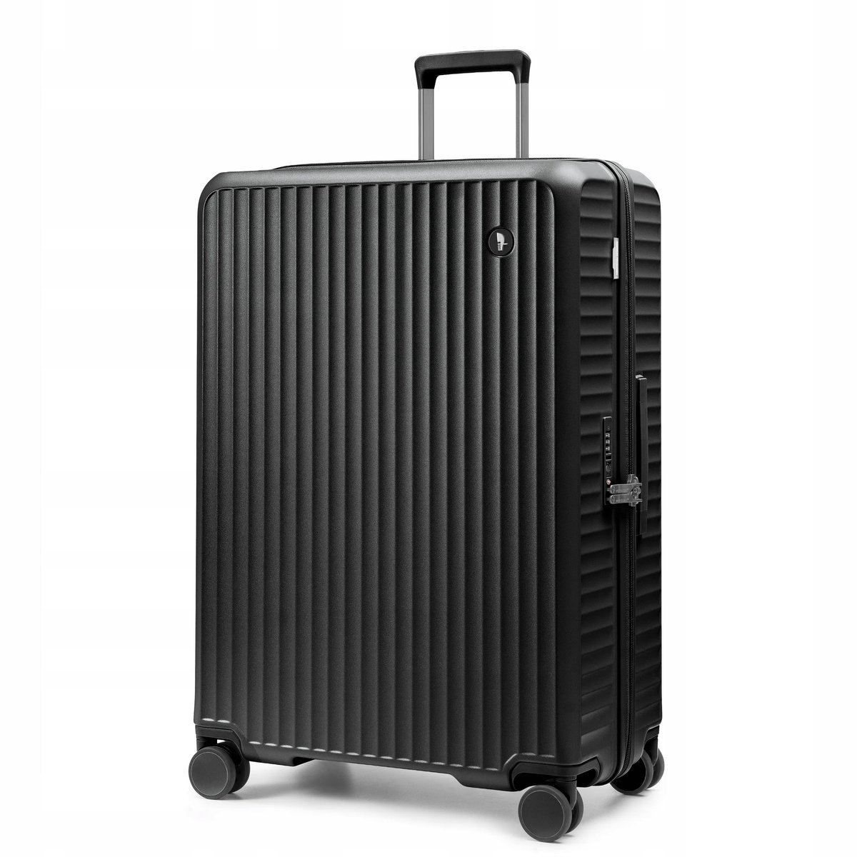 Puccini Monte Carlo Grote Polycarbonaat Koffer Zwart 76cm TSA