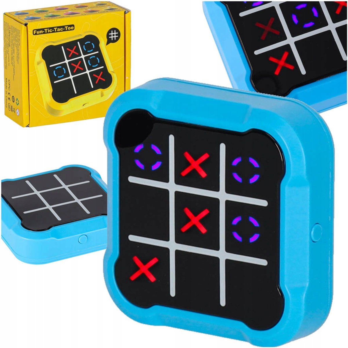 Elektronisch Kwartet en Kruisje Spel 4-in-1: Draagbare console