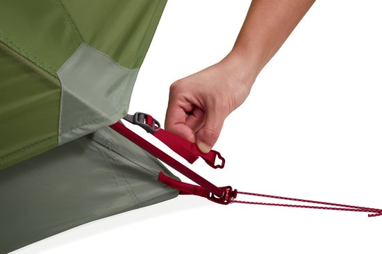 MSR - tent - koepeltent - lichtgewicht - kamperen - outdoor - Elixir 4 Tent - Green S26 van MSR — afbeelding 3