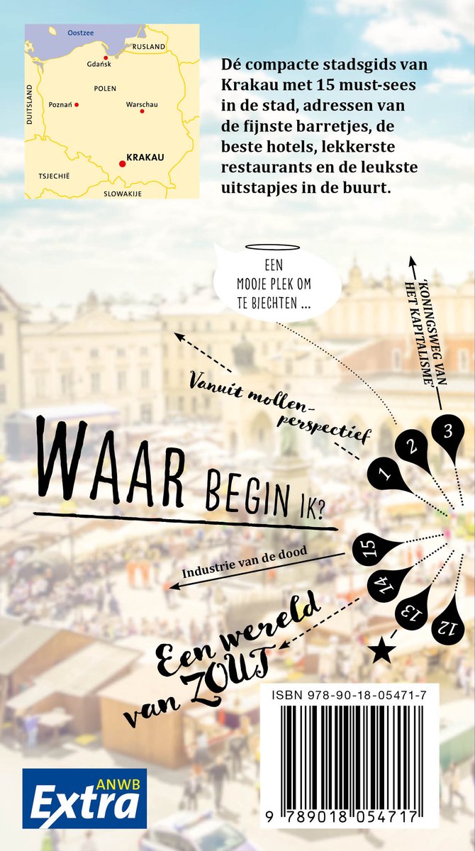 ANWB Extra - Krakau - back cover