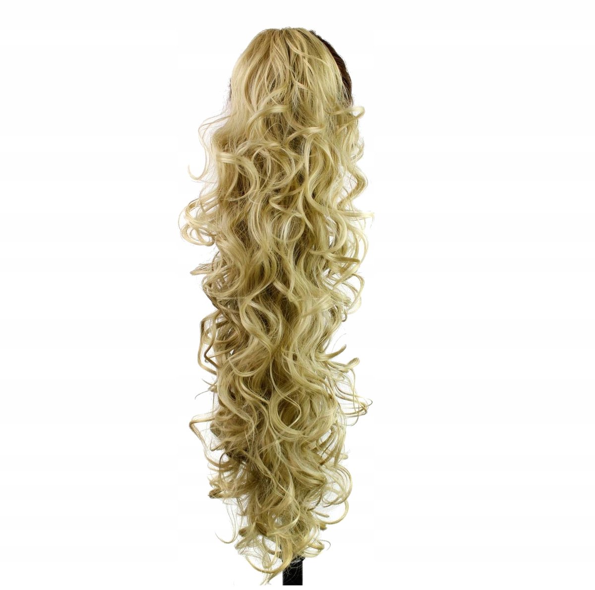 Synthetische Clip-in Paardenstaart 66cm - Krullend, Natuurlijk Uiterlijk