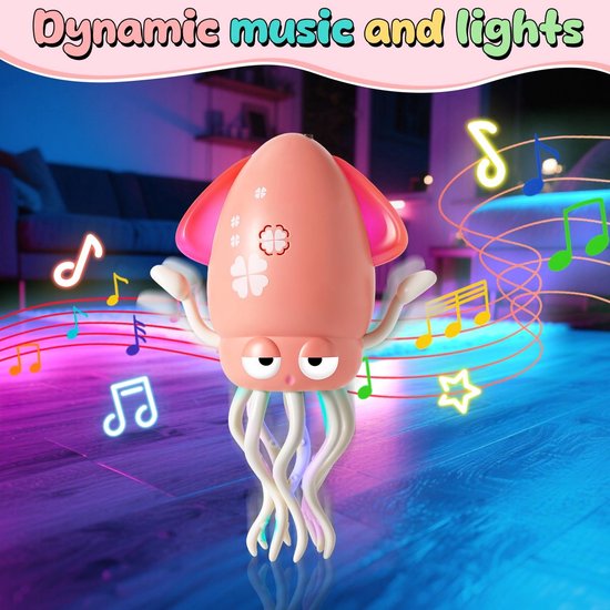 Baby Dansende Octopus Speelgoed, Elektrische Dansende Octopus Speelgoed