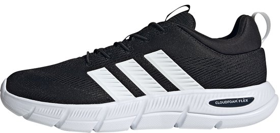 adidas Sportswear CHAUSSURE LACETS ÉLASTIQUES CLOUDFOAM FLEX - Unisex - Noir - 44 2/3