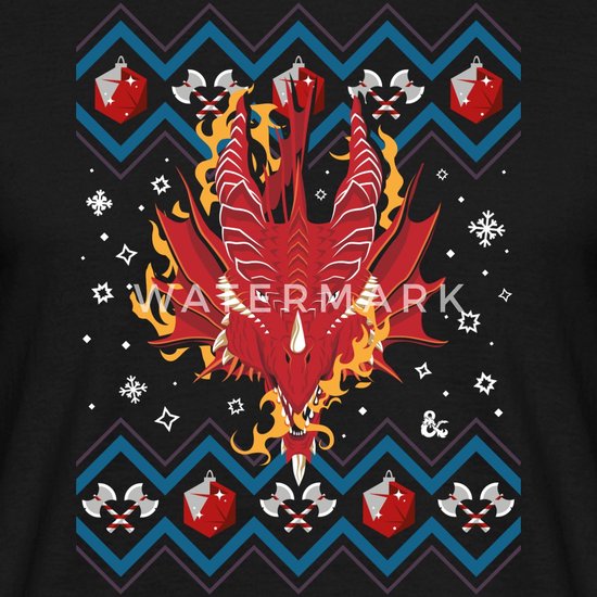 Dungeons & Dragons This Is How I Roll Gift Ugly Christmas Sweater