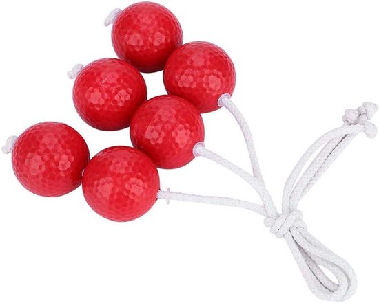 Golfballen Set - Volwassenen en kinderen - Tuinspeelgoed - 3 paar 6 stuks - Buiten en thuis - Geschikt voor alle leeftijden - Diverse kleuren van Merkloos — afbeelding 3