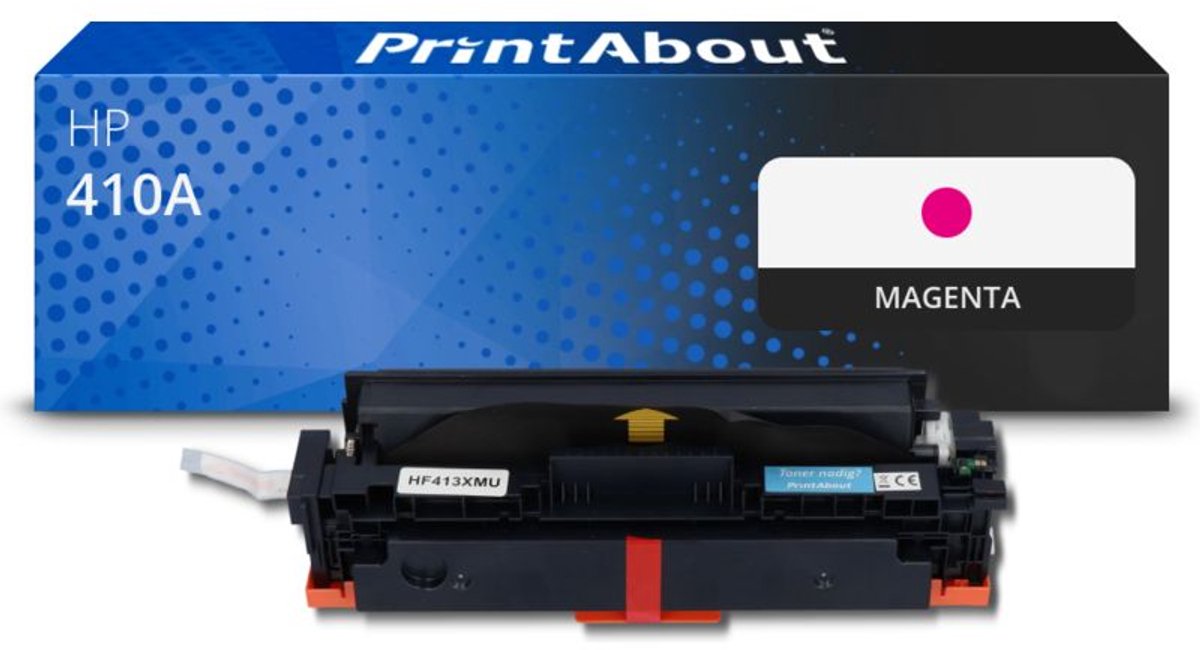 PrintAbout Huismerk HP CF413A (410A) Toner Magenta