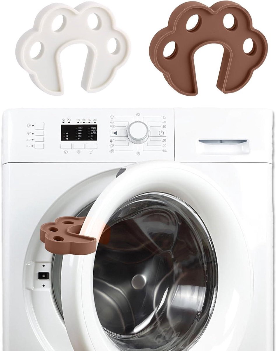 EGoods - Siliconen Deurstopper Wasmachine - Droger Vaatwasser Deursteun - Goede Ventilatie en Drogen