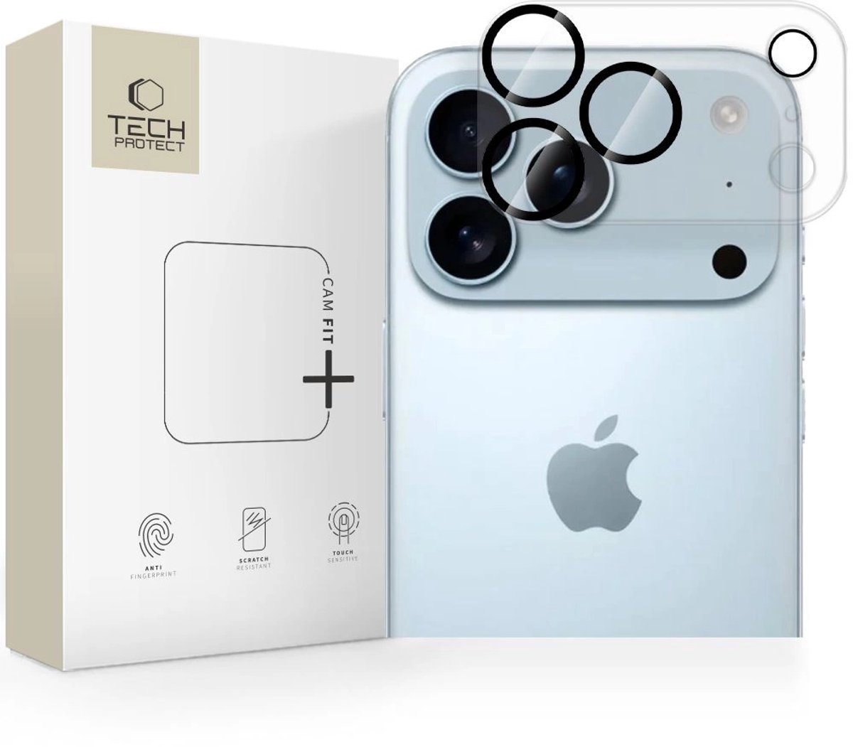 Tech-Protect Cam Fit+ Cover Voor Iphone 17 Pro Max Volledige Camerabescherming