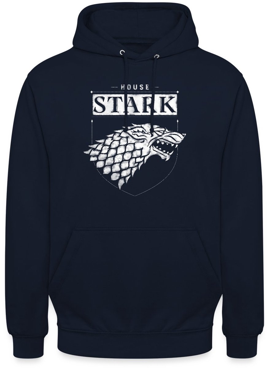 Game Of Thrones Huis Stark Wapen Schrikwolf Hoodie Unisex