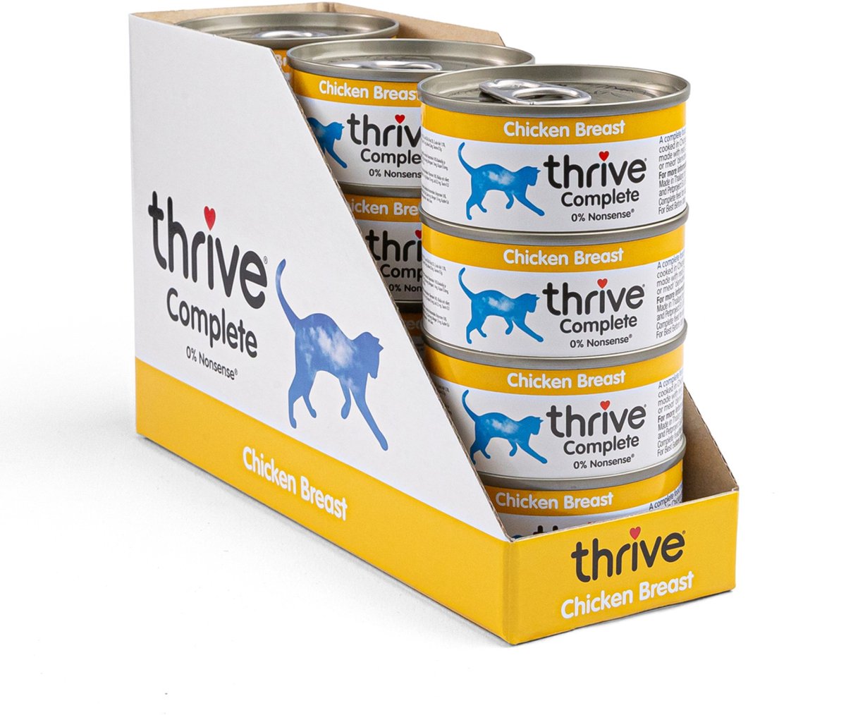 Thrive Thrive Complete Kattenvoer - Chicken Breast - 12 x 75 g