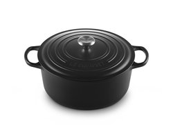 Le Creuset Signature Braadpan - 4,2 l - 24 cm - Zwart