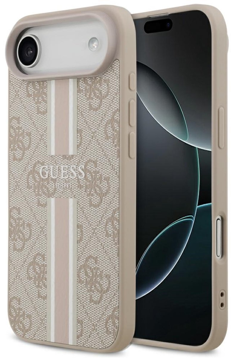 Guess Case 4G Bedrukte Strepen Magsafe Voor Iphone Air Case Designers