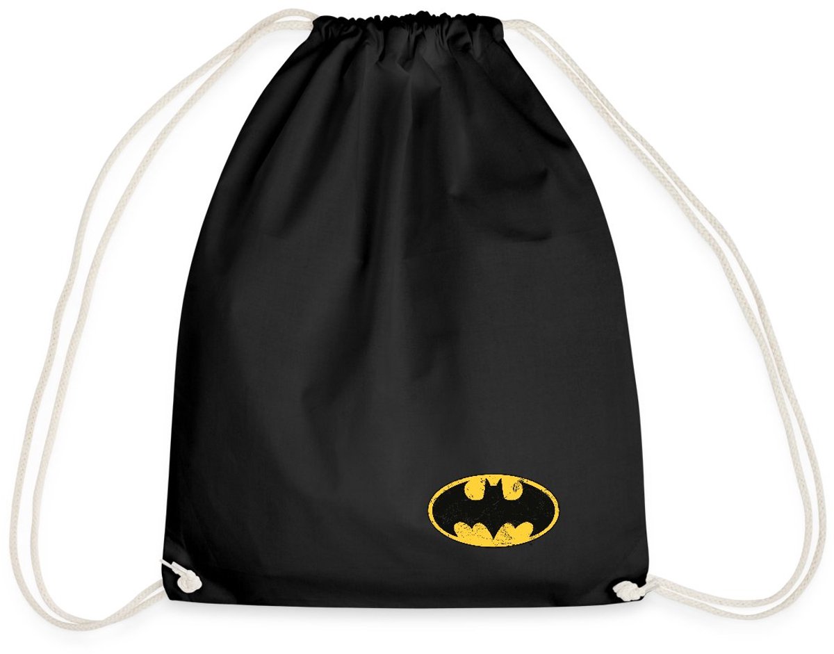 Batman small Logo Used Look Gymtas