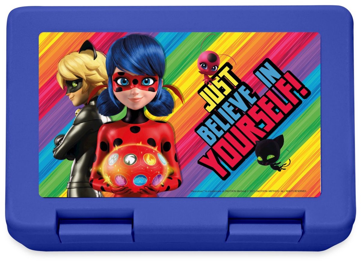 Miraculous Just Believe In Yourself Ladybug Broodtrommel Lunchbox