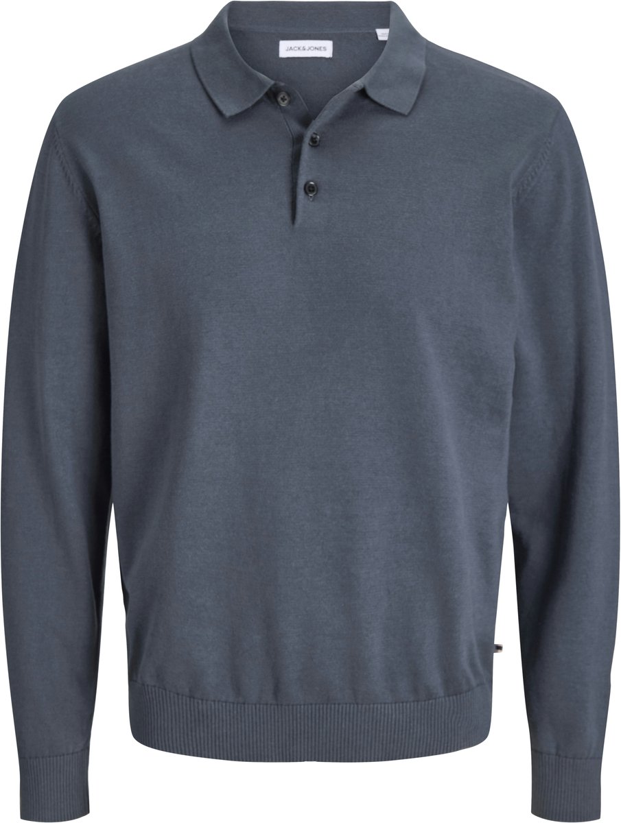 JACK&JONES - JJEBASIC KNIT LS POLO SN PLS - Jongens - Polo's