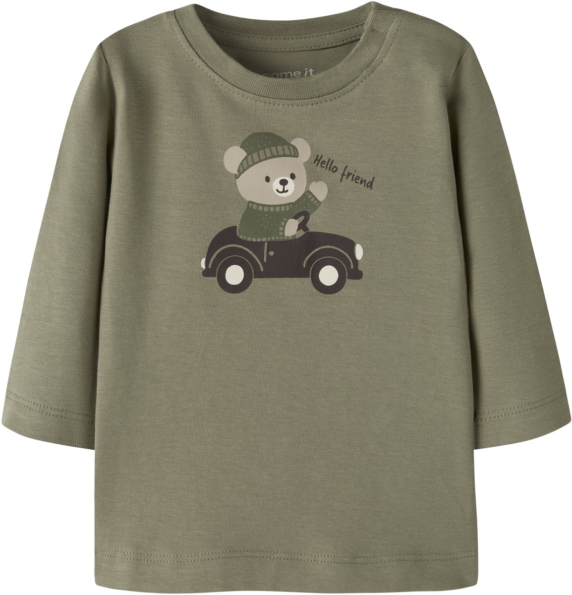 NAME IT - NBMOSMAR LS TOP BOX - Baby - Lange mouwen shirts