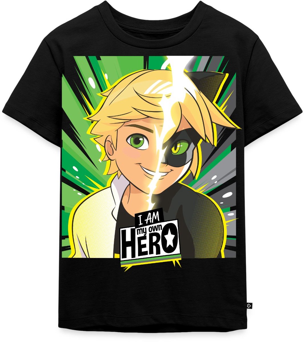 Miraculous I Am My Own Hero Adrien Cat Noir Premium T Shirt Kinderen