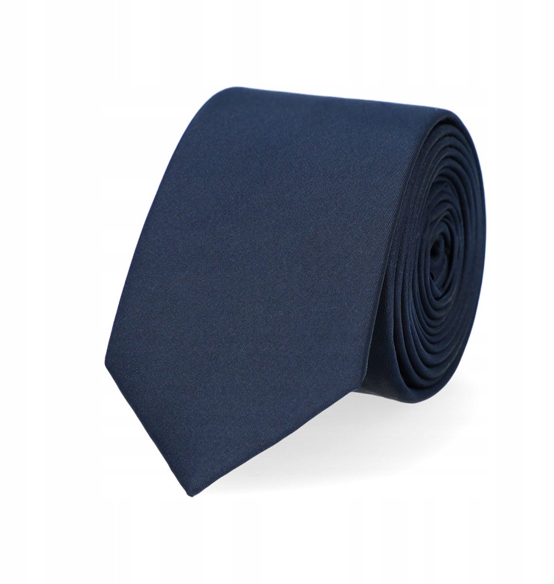 Lancerto Heren Strikdas Marineblauw Effen Microvezel