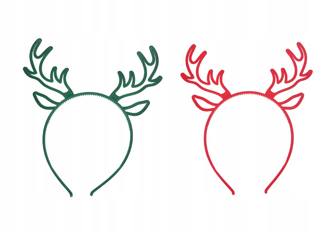 Donegal Kerst Haarband met Rendiergewei - Feestelijk Accessoire