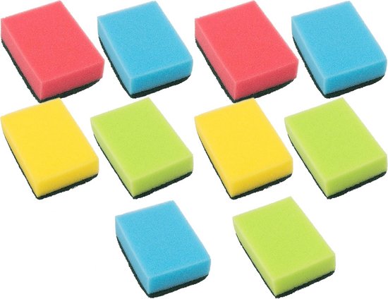 5 Pcs Antimicrobiële Spons Magische Spons Melamine... - Grandado
