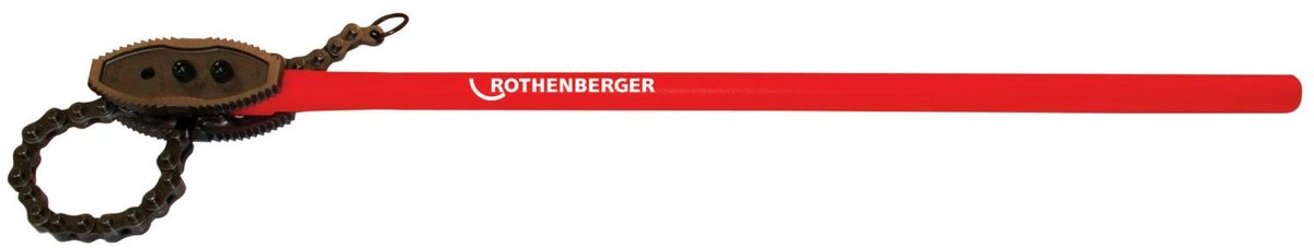 ROTHENBERGER - Kettingpomptang Heavy Duty - Dubbelzijdige Vertanding - Vervangbare Bekken