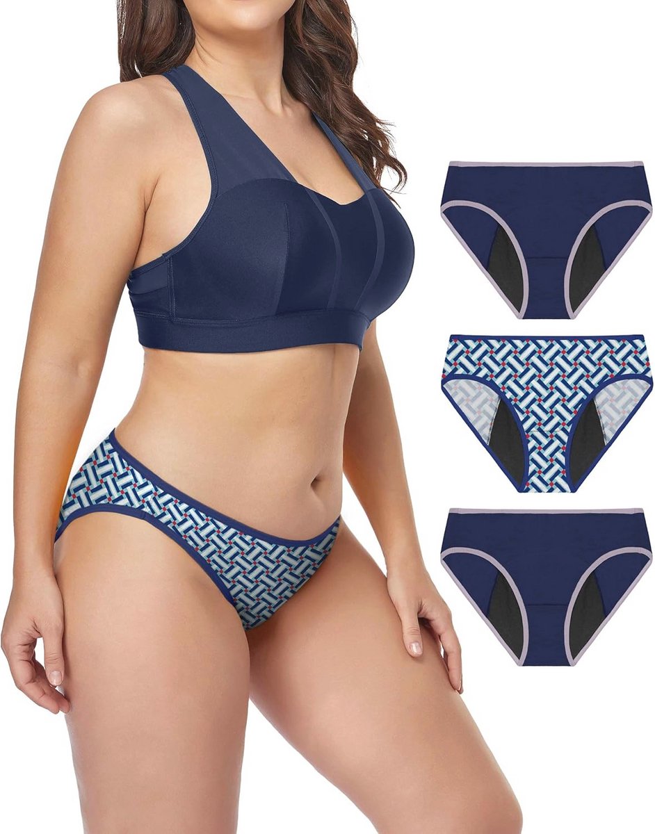 Menstruatie Ondergoed voor Dames en Meisjes - Comfortabele Bikini Slips voor Menstruatie en Postpartum