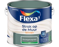 Flexa - Strak Op De Muur Binnen Mat - Eucalyptusgroen - 2,5 L