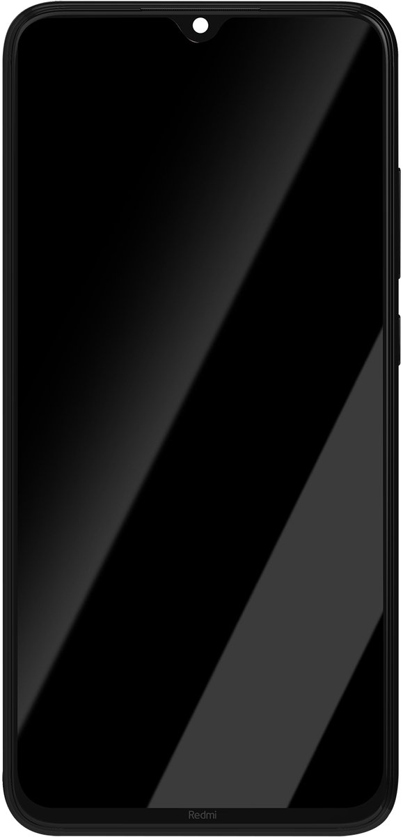 Xiaomi, Scherm + Kader voor Xiaomi Redmi Note 8 Origineel Service Pack, Zwart
