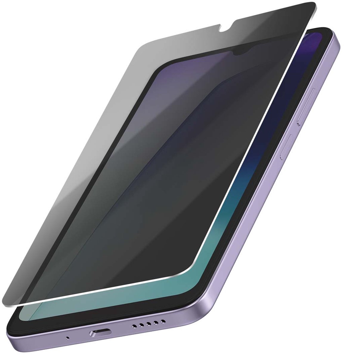 Avizar Gehard Glas Screenprotector Geschikt voor Xiaomi Redmi 14C Anti-Spy, Transparant