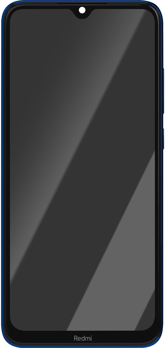 Xiaomi, Scherm voor Xiaomi Redmi Note 8T LCD + Touch Panel + originele chassis, Nachtblauw