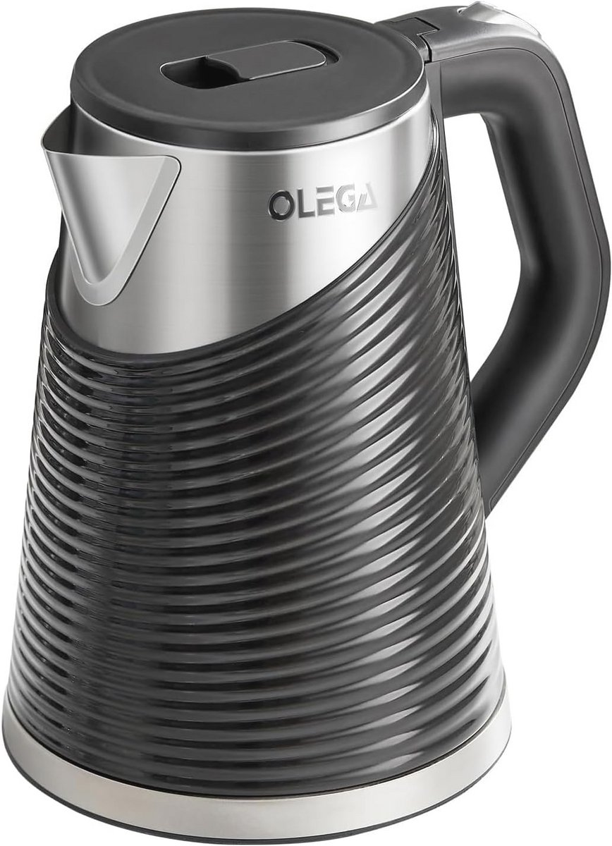 Snelkokende Waterkoker 1800 W - Draagbare Electrische Theeketel met 1,8 L Capaciteit, BPA-vrij en Energiebesparend