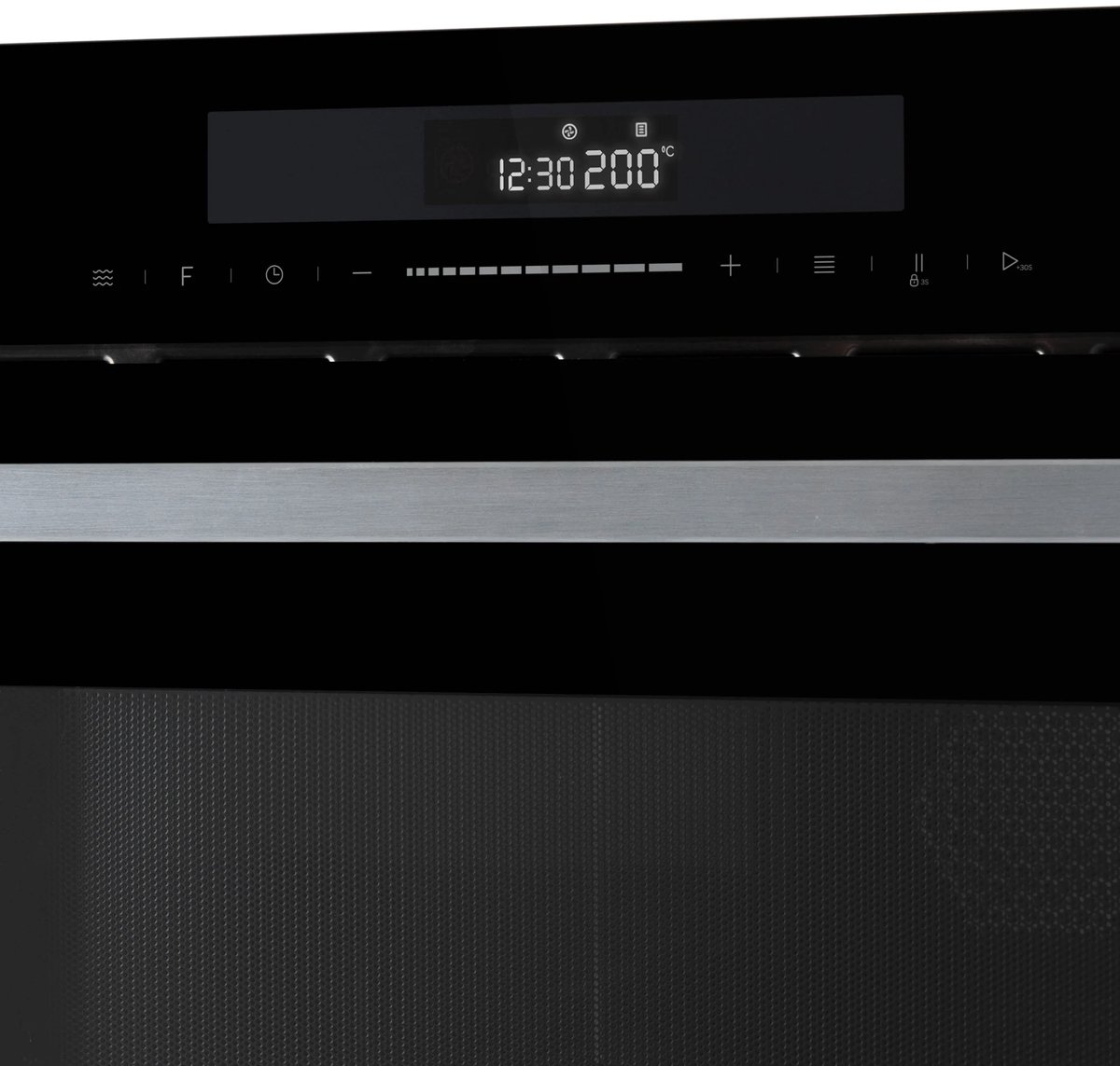 Inventum IMC3834GT - Inbouw combi-oven - Hetelucht - Magnetron - Grill - 34 liter - 38 cm hoog - Tot 220 graden - Zwart/RVS — afbeelding 4