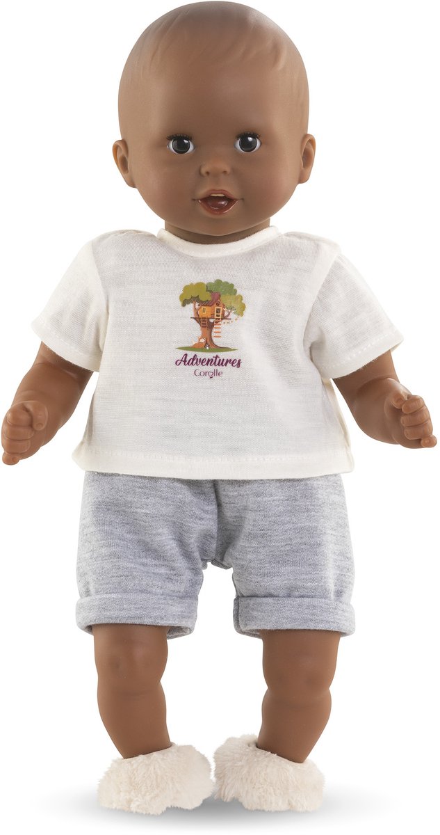 Corolle poppenoutfit T-shirt en korte broek Kleine Ontdekker 30cm. van Merkloos — afbeelding 4