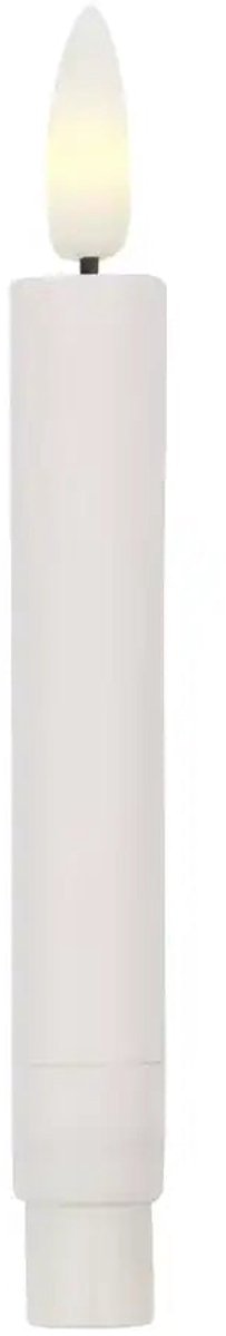 Kerst kaarsen met LED 12.5 cm