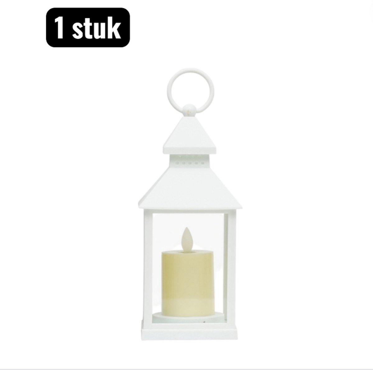 1 stuk - kandelaar - Lantaarn - Elektrische kaarslamp - Camping lamp - Elektrische Kaarsla