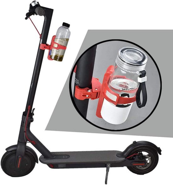 Drinkfleshouder - Fiets Bidonhouder - Fietsaccessoires - Fietsstandaard - Rood - Lichtgewicht en stevig eenvoudig in de gewenste richting te verstellen, geen schroeven nodig en eenvoudige installatie geschikt voor motorfietsen en fiet — afbeelding 5