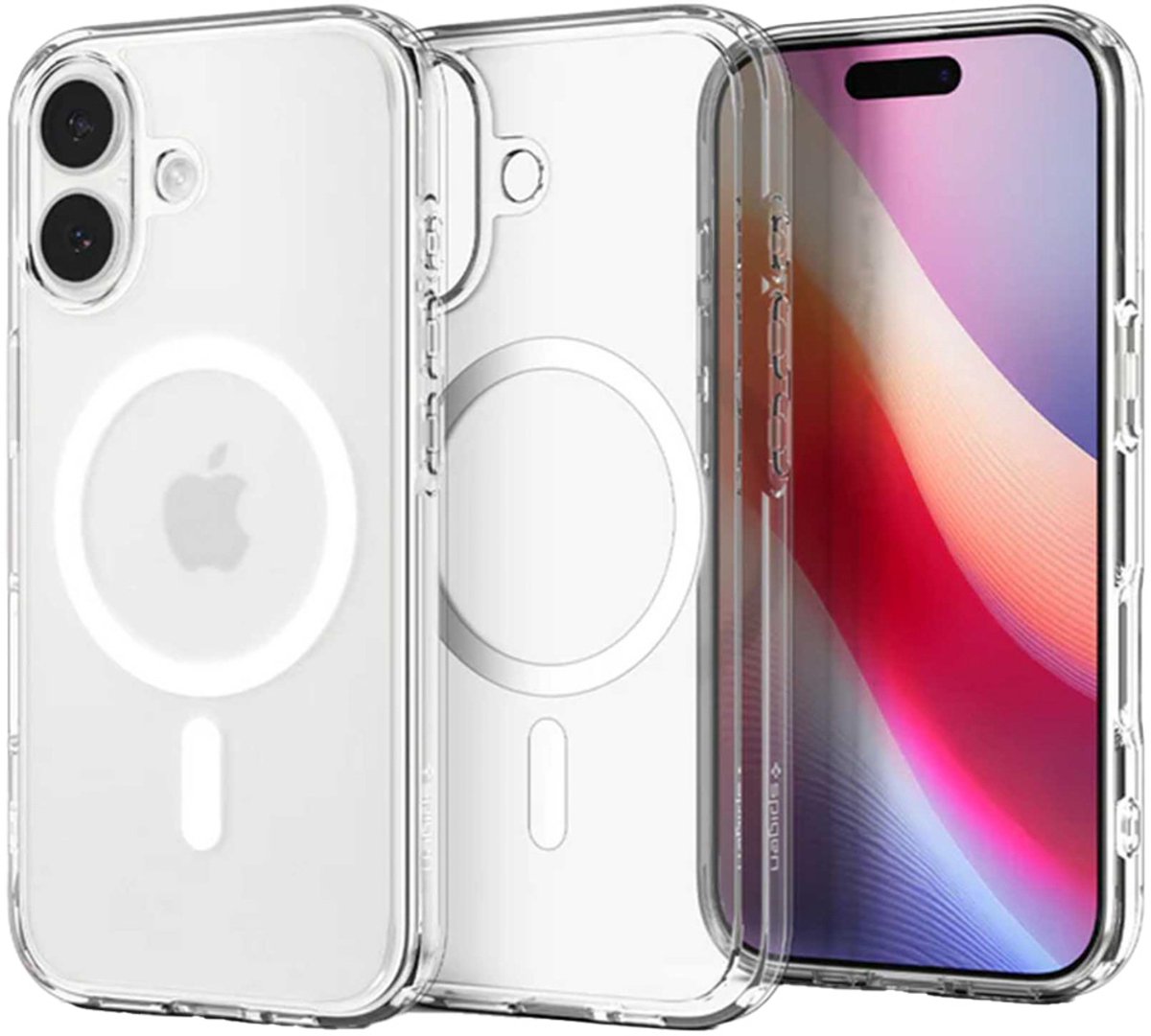 Spigen Ultra Hybrid Magsave Hoesje Voor Iphone 17 Transparante Bescherming