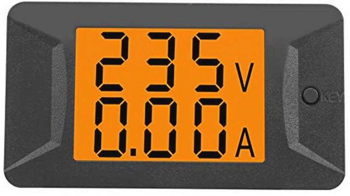 Dual Digital Voltmeter en Amperemeter AC 40-400V - Hoogwaardige Spanningsmeter met Eenvoudige Installatie