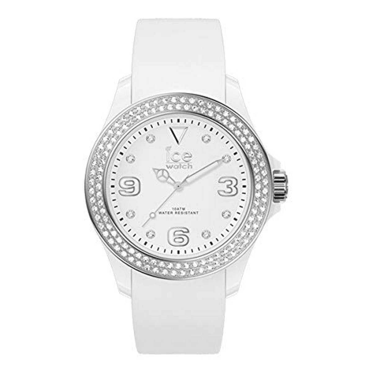Witte Dames Watch met Siliconen Band