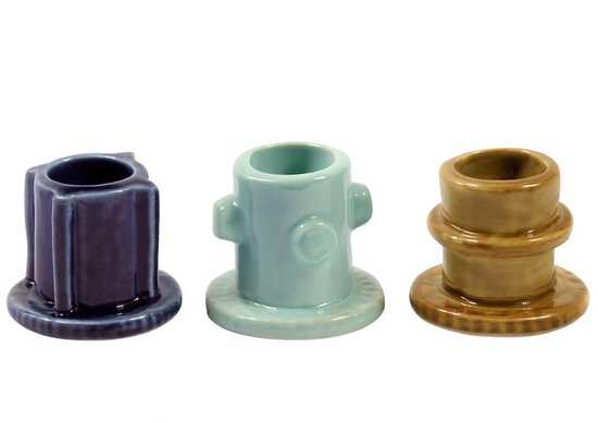 Serax Marie By Marie Michielssen Molly Candlestick Set Of 3 01